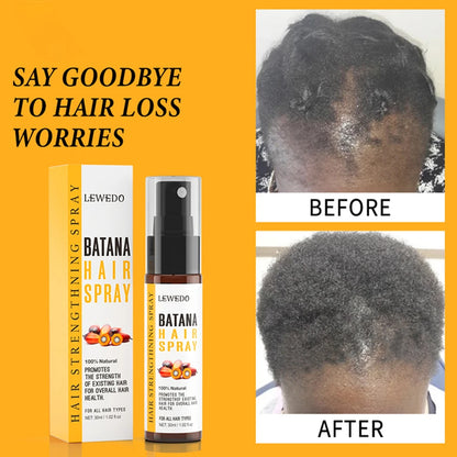 30ml Batana Anti Hair Loss Spray 50ml Batana Hair Growth Essence Oil Repair Damaged Prevent Split Ends Fast Regrowth Hair Oil