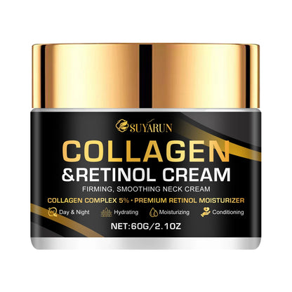 Collagen Advanced Retinol cream, rich in aloe vera leaf and shea butter, easy to absorb, delicate and moisturizing