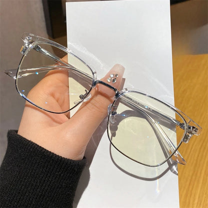 FIRADA Fashionable Comfortable Men Glasses 2025 Retro Ultra Light Business Eyeglasses Optical Prescription Eyewear Frame 16178-C