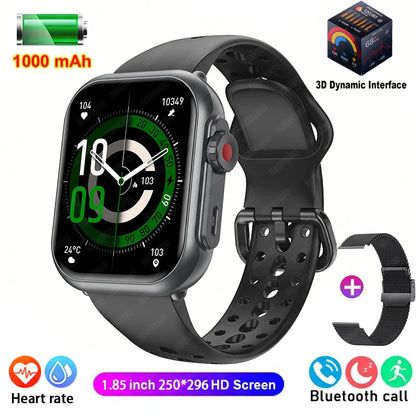 Smart Watch Ultra 2 SE Men Women 1000mAh AMOLED Heart Rate 100+Sport Bluetooth Call GPS Track Waterproof Smart Watch For Apple