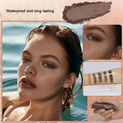 Waterproof Hairline & Root Concealer Pen Instant Grey Coverage Easy Blend Powder Stick for Normal Hair Hairline Enhance