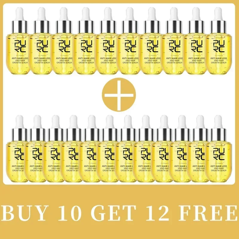 Fast Hair Growth for Men Women Ginger Grow Hair Oil Care Anti Hair Loss Scalp Treatment Serum Products Beauty Health