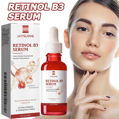 Retinol B3 Face Essence Deep Moisturizing Nourish Younger Fade Fine Line Lifting Firming Repair Smooth Tighten Serum Skin Care