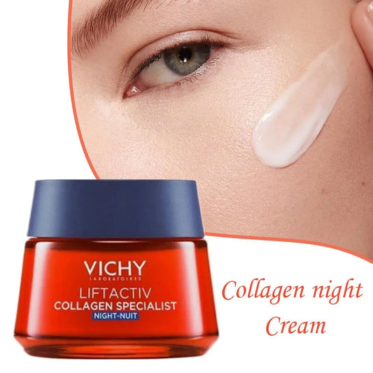 Vichy 50ml Multi Effect Wash Free Face Cream Moisturizing, Brightening Firming Tighten And Moisturize Skin