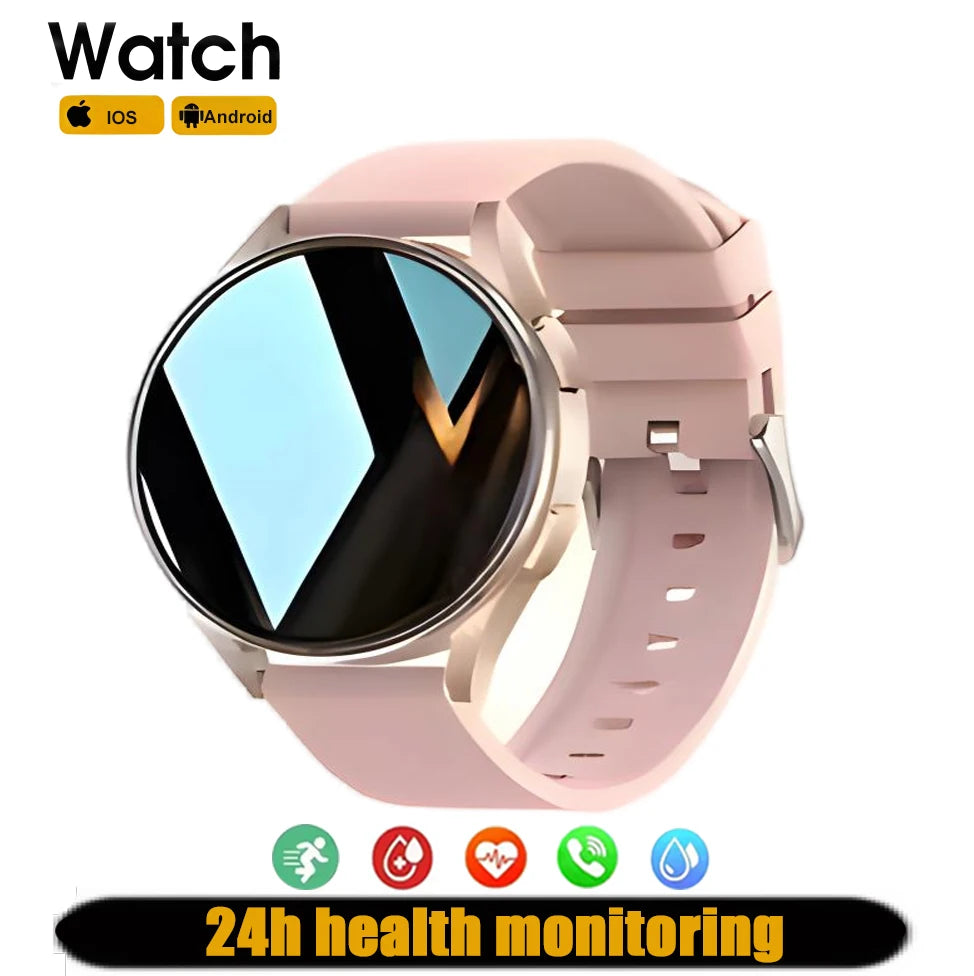 2025 Smart Watch 6 Men And Woman 1.44 Inch Screen Bluetooth Call Heart Rate Health Sleep Monitor For Wacthes 6 Pro Updates Phone