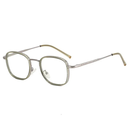 New Myopic Prescription Glasses Frame Women Men Art Metal Optical Eyeglass Frame INS Fashion Retro Anti Blue Light Eyewear