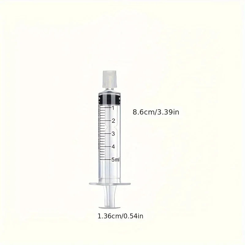 5 ml Syringe Plastic Perfume Dispenser Tool Refills Cosmetic Bottles