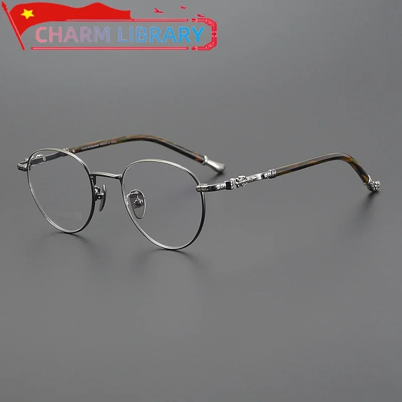 Eyeglass Frame For Men Titanium Acetate Designer Luxury Brand Women Myopia Reading Titanium Eyeglasses Prescription Eyewear