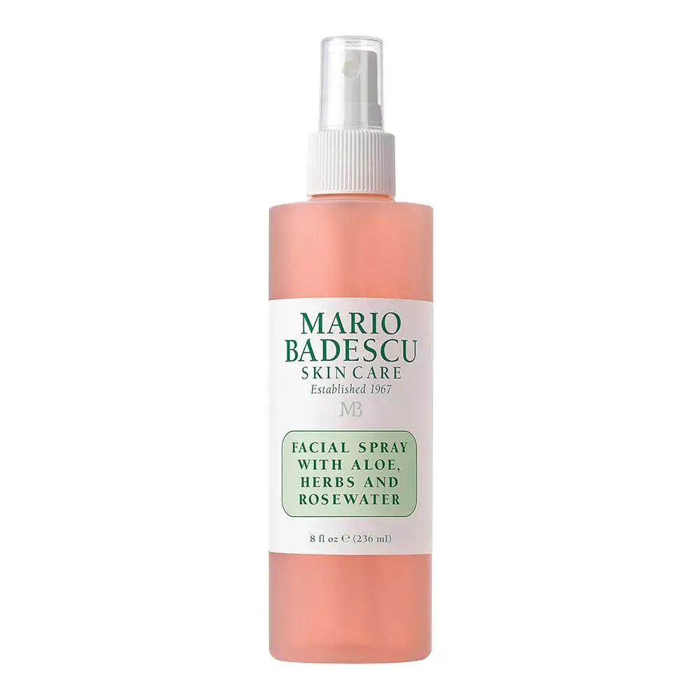 Mario Badescu Facial Toner Mist Aloe Vera Herbal Rose Water Revitalizing Nourishing Facial Moisturizing Toner Facial Treatment