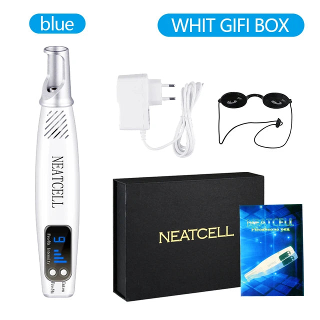 Picosecond Laser Pointer for Mole Removal  Dark Spot Removal Pen Tattoo Acne Skin Pigment Portable Removal Machine Beauty Device