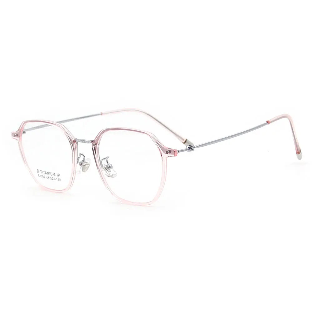 Ultralight TR90 β Titanium Optical Glasses Frame Flexible Anti-Slip Legs Plastic Eyewear for All-Day Comfort & Professional