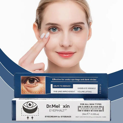 Dr.Melaxin 10ml Retinol Eye Cream Fades Fine Lines Anti Aging Eye Treatment Dark Circles Firming Skin Lifting Tightens Eye Cream