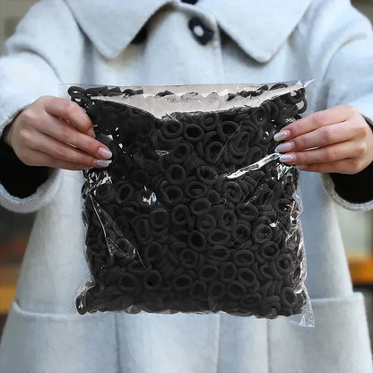 20/50/100Pc Elastic Hair Bands Girls Hair Accessories Mini Colorful Nylon Headband Kids Ponytail Holder Scrunchie Ornaments Gift