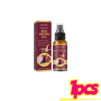 5/3/1pcs Red Onion Essential Oil Spray For Hair Care,Rice Water Moisturizing Hair Spray,Damaged Hair Treatments Hair Care