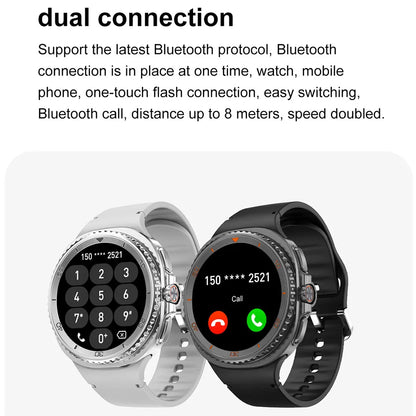 2025 New Watch8 Ultra Smart Watch Classic NFC Health Monitoring GPS Bluetooth Call 3ATM Waterproof HD Smartwatch For IOS Android