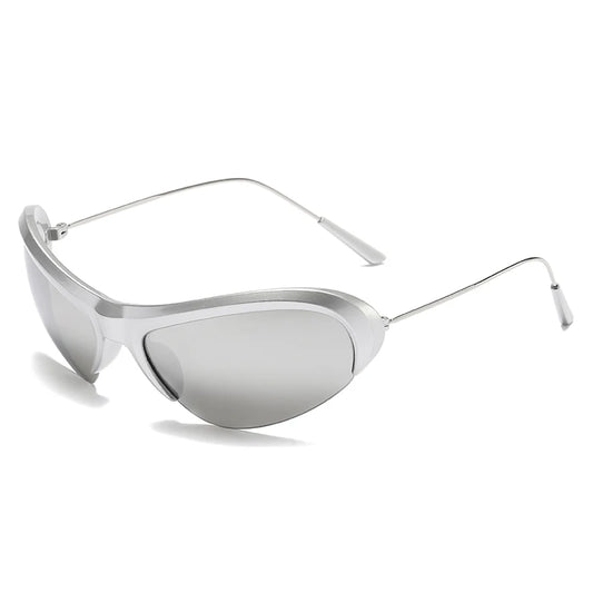 Hiking Camping New Y2K Sports Punk Anti Light Glasses Fashion  UV400 Cycling Glasses Personalized Eyeglasses Oculos De Sol Femin