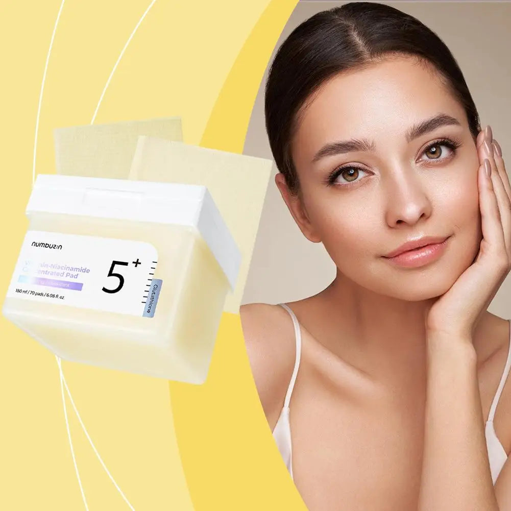 Vitamin Niacinamide Concentrated Face Care Pad, Cleansing Pads For Face And Body, Gentle Cleanser For All Skin Types