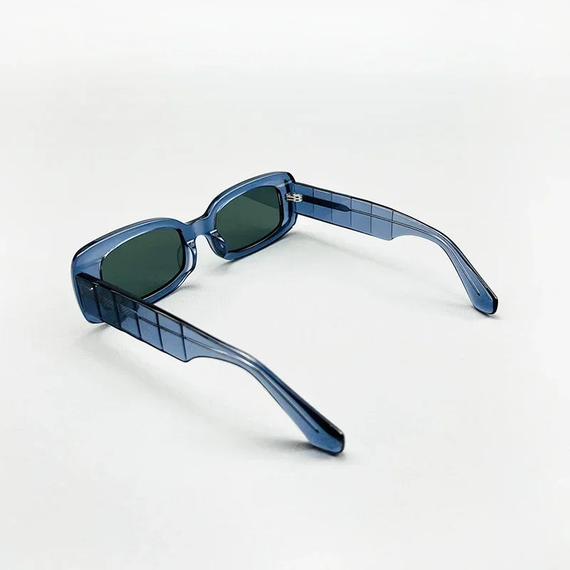 Polarized Designer Sunglasses with Removable Clip-on Frame for Optical Lenses, Aesthetic Glasses for Fashionable Men and Women