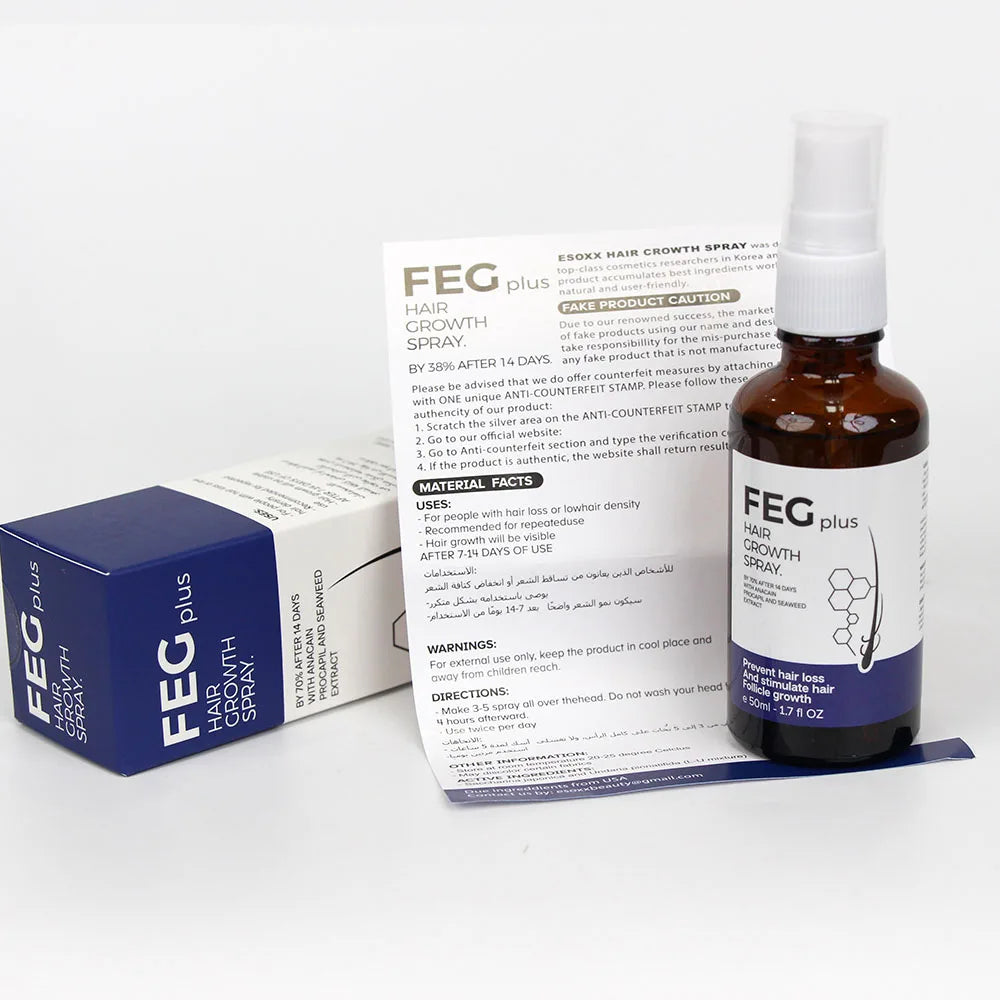 FEG plus Prevent hair loss And stimulate hair Follicle Strengthen Hair Scalp Oil for Hair 50ml