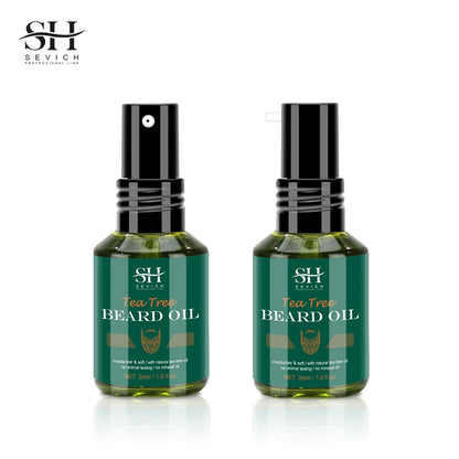 SEVICH Growth Beard Oil for Men Moisturizing Styling Trim Care Thicker Promote Beard Regrowth Strengthen Shine Soften Beard Oil
