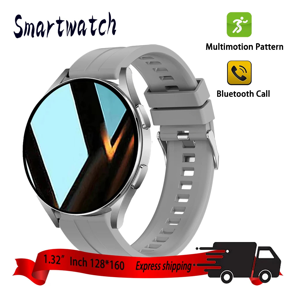 2025 New Business Smartwatch Men 1.32" inch Bluetooth Call Fitness Tracker Smart Wearable Women Wireless Call Watch Android IOS