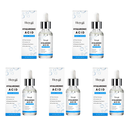 Hyaluronic Acid Facial Essence Deep Moisturizing Hydrating Dry Skin Pore Refining Facial Care Smoothing Plump Glowing Skin Serum