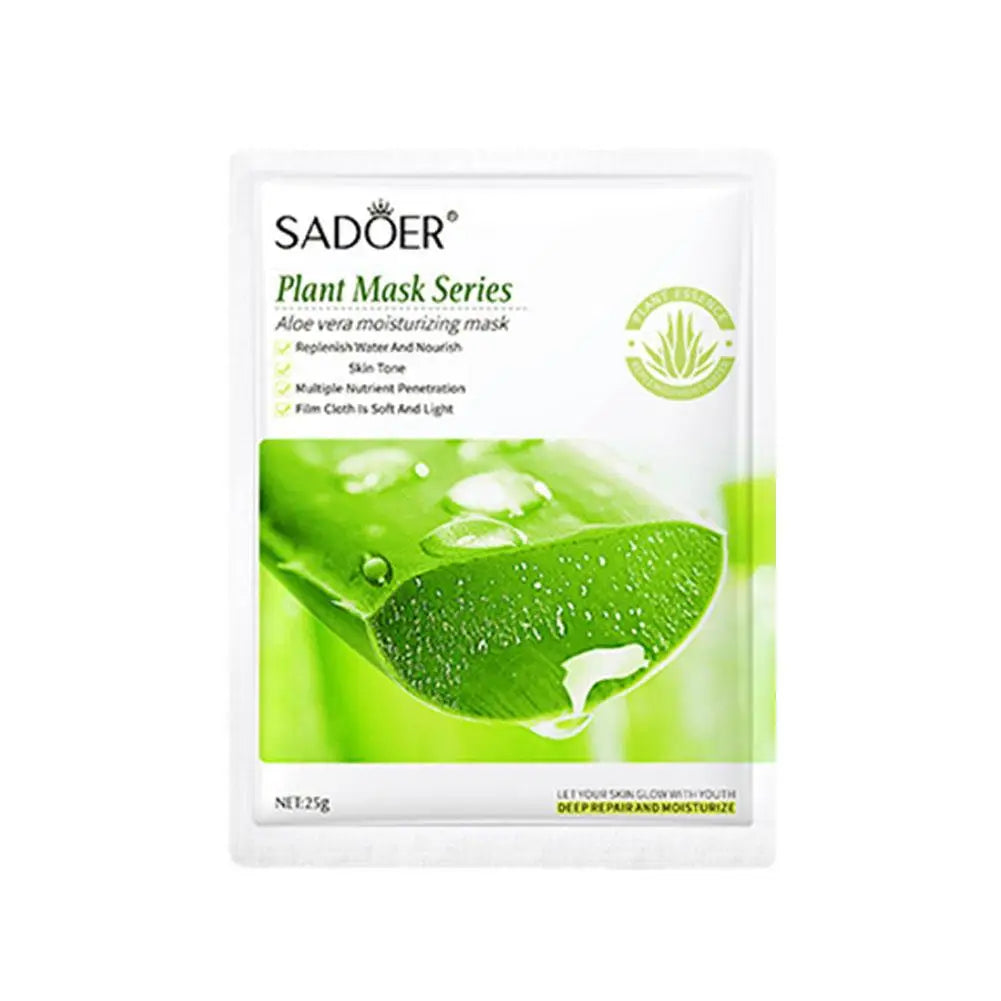 Aloe Vera Moisturizing face mask  Brightening Hydrating Natural plant ingredients Soothing face Care beauty skincare