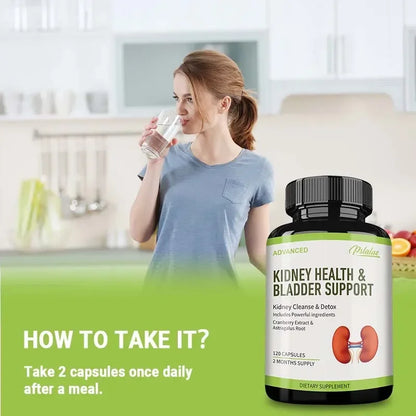 Kidney Support Supplement - for Normal Urinary Tract Health and Bladder Health, Healthy Kidney Function