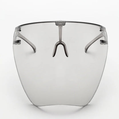 Full Face Sunglasses Mask Women Men Protective Faceshield Glasses Goggles Covered Spherical Lens Anti-Spray Cycling Sunglasses