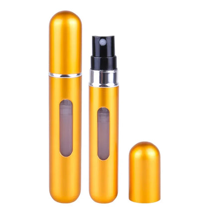 8Ml/5Ml Mini Bottle Refillable Perfume Spray With Spray Scent Pump Empty Cosmetic Containers Portable Atomizer Bottle