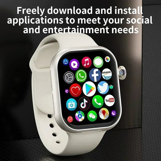 Advanced VP29 Smart Watch 4G Full Network Android 2.29 Inch Rotating Camera SIM Card GPS WIFI NFC Health Google Services
