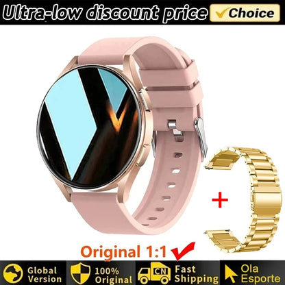 2025 New Bluetooth Call Smart Watch 6 Pro 1.32” Inch 240*240 Custom Dials Sports Men And Woman Health Monitor Smartwatch For Man