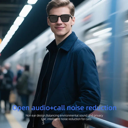 2025 New 800W Pixels Camera AI smart glasses 32GB Memory 1200P Video Shoot Wireless Transmission AI Translation Smart Sunglasses