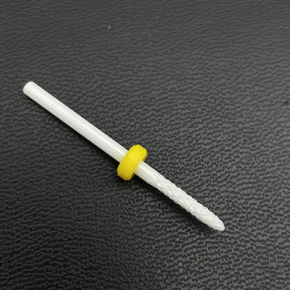 1pcs Ceramic Nail Drill Bits Rotary Cutter Clean Apparatus for Manicure Nail Milling Machine Accessories Remove Nail Gel Tools