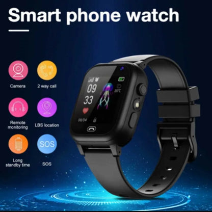 Smart Watch Kids SOS LBS Location Video Call Sim Card Child SmartWatch Camera Waterproof Upgrade Watch For Boys Girls