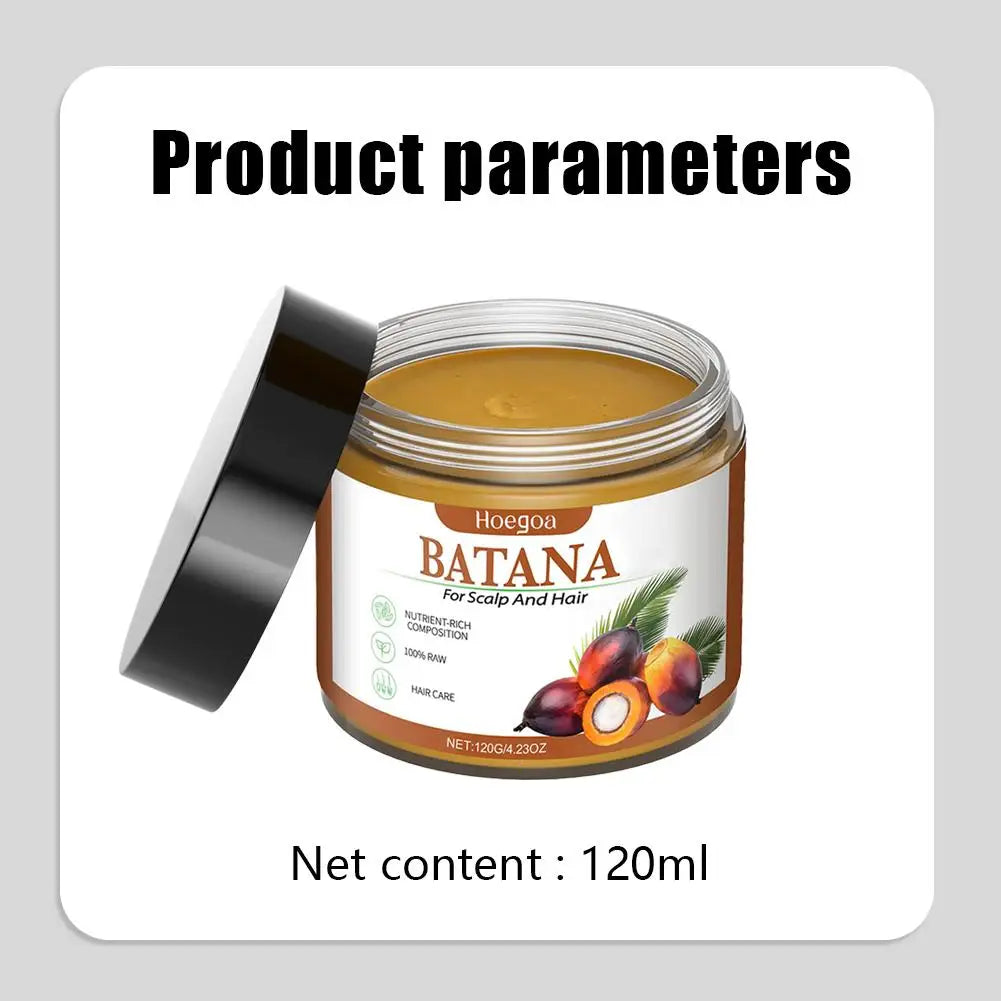 120ml Batana Oil Hair Conditioner Oil Hair Moisturize And Repair Hair Root Treatment Hair Mask Loss Anti-Breakage