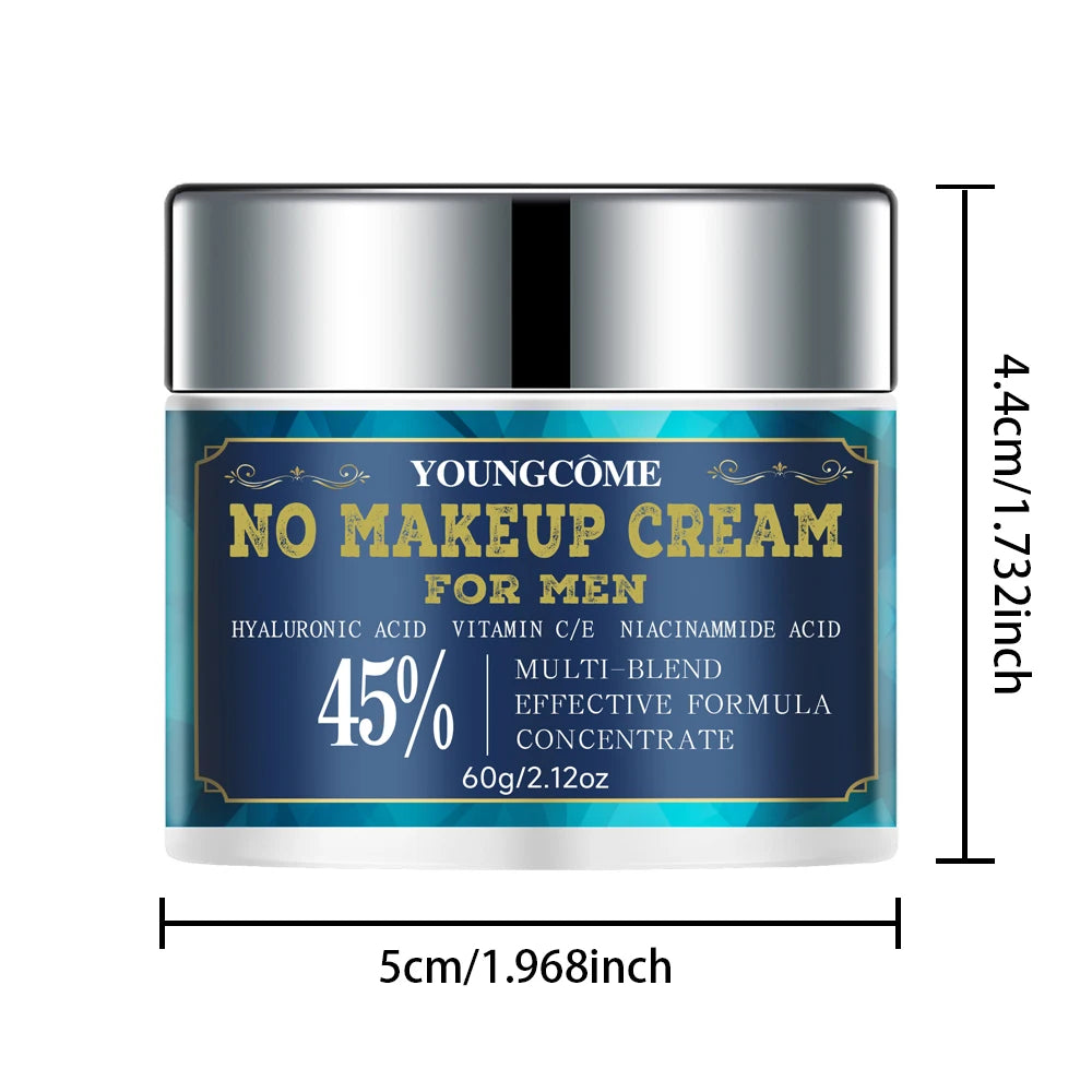 Man a moisturizing face lighting cream that hides pores and fine wrinkles Anti Aging Firming Lifting Fade Fine Lines Whitening