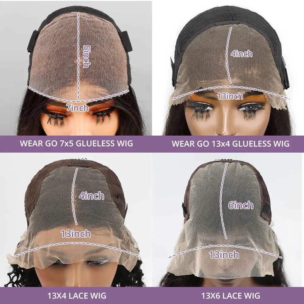 Human Hair Wigs Glueless 100 Bone Straight 13x6 Short Bob Half Lace Front Wig HD Frontal Braided Black Brazilian Wear and Go