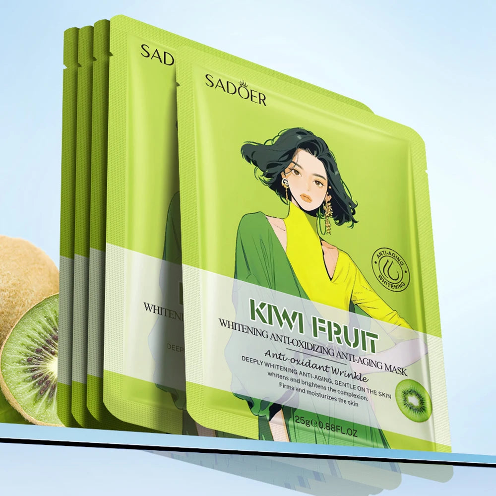 6Pcs Hydrating Nourishing Mask Skin Care Skincare Woman Masks Face Bubble Aloe Vera Original Gel Deep Collagen Korean