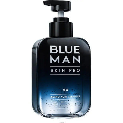 Blue Man Skin Pro Amino Acid Facial Cleanser Oil Control Blackhead Removal Pores Shrink Deep Cleansing Skin Care Men's Cleanser