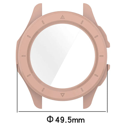 Tempered Glass + PC Case For Xiaomi Watch S4 Sport Full Screen Protector Bumper Cover Xiaomi Watch S4 Sport Smart Accessories