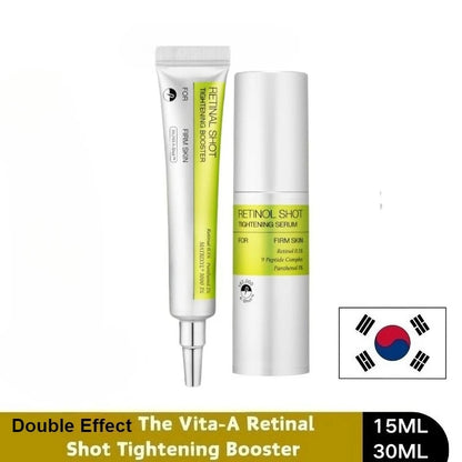 Korean Skin Care Retinal Booster Essence Nourishing Moisturizing and Firming Eye Cream,Face Brightening Retinol Vitamin C Serum
