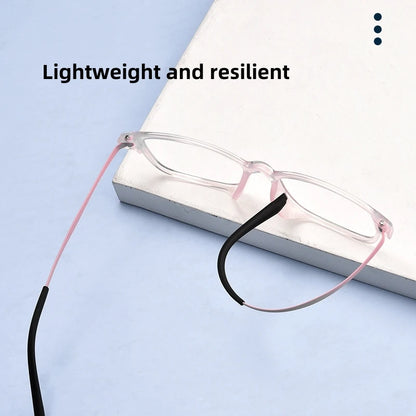 FIRADA New Fashion Eyewear Children Transparent Titanium Eyeglasses Optical Prescription Glasses Frame For Boys And Girls 99100T