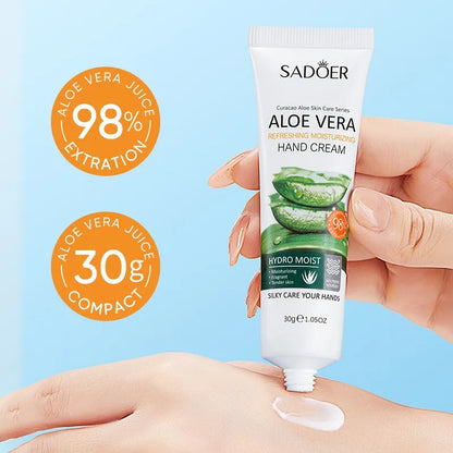 Moisturizing and Nourishing Aloe Vera Hand Cream - Provide Intensive Hydration and Care, Restore Hands' Softness and Smoothness