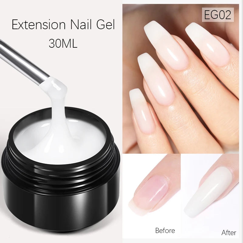 Born Pretty 15ml Aurora 3D Shaping Non Stick Hand Nail Extension Gel Soak Off UV LED For Nail Building Manicure Construction Gel