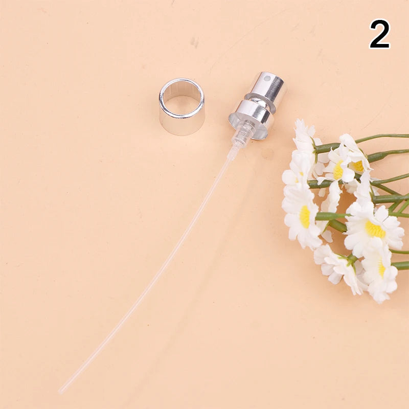 1pcs Bottle Cap Fine Mist Sprayer Bottle Sprayer Used For 15mm Bayonet Type Electrochemi Aluminum Perfume Bottle Matching Nozzle