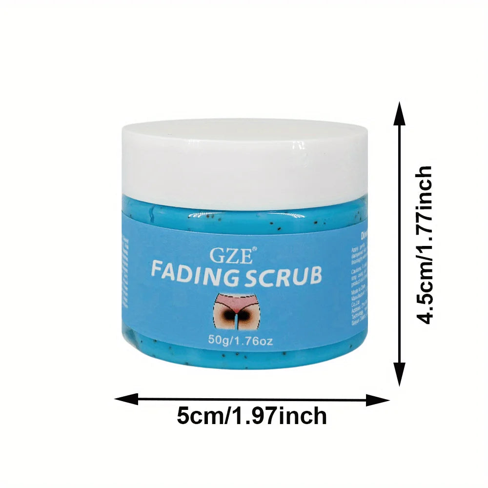 GZE Fading Scrub Soft Summer Cleansing For All Skin Types Moisturizing Hydrating For Intimate Area Private Parts, Underarms