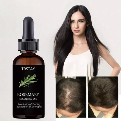 TRSTAY Rosemary Essential Oil for Hair Care Improves Damaged Hair Dredges Blocked Follicles Activates And Growth Lubricates Hair