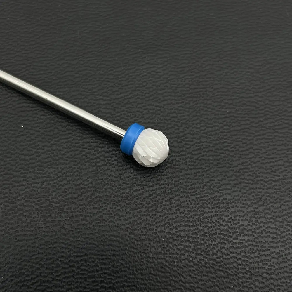 1pcs Ceramic Nail Drill Bits Rotary Cutter Clean Apparatus for Manicure Nail Milling Machine Accessories Remove Nail Gel Tools