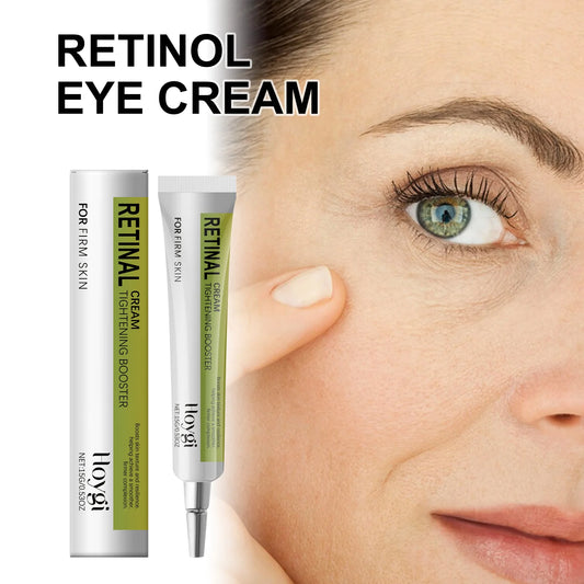 Hoygi 15g Retinol Eye Cream Gentle Renovating Formula Hydrates And Improves Skin Texture for the Delicate Eye Area for Night Use